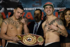 Mike Alvarado and Brandon Rios weigh in results - HBO Boxing - Potshot Boxing 