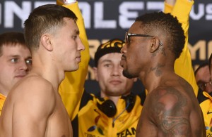 ggg vs. monroe weigh in results - Potshot Boxing