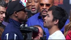 mayweather vs. pacquiao weigh in results - Potshot Boxing