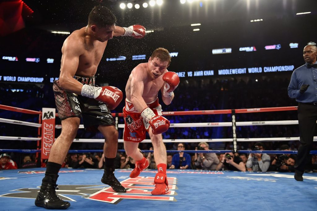 canelo vs. khan boxing results - Potshot Boxing