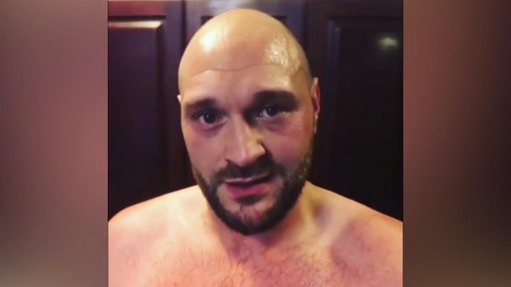 tyson fury has a new boxing goal - Potshot Boxing 