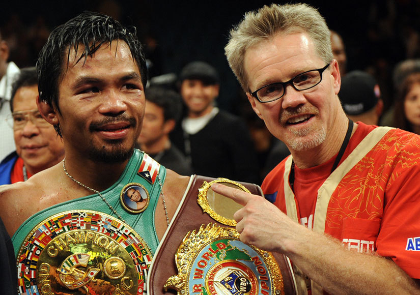 manny pacquiao cuts ties with freddie roach - Potshot Boxing 